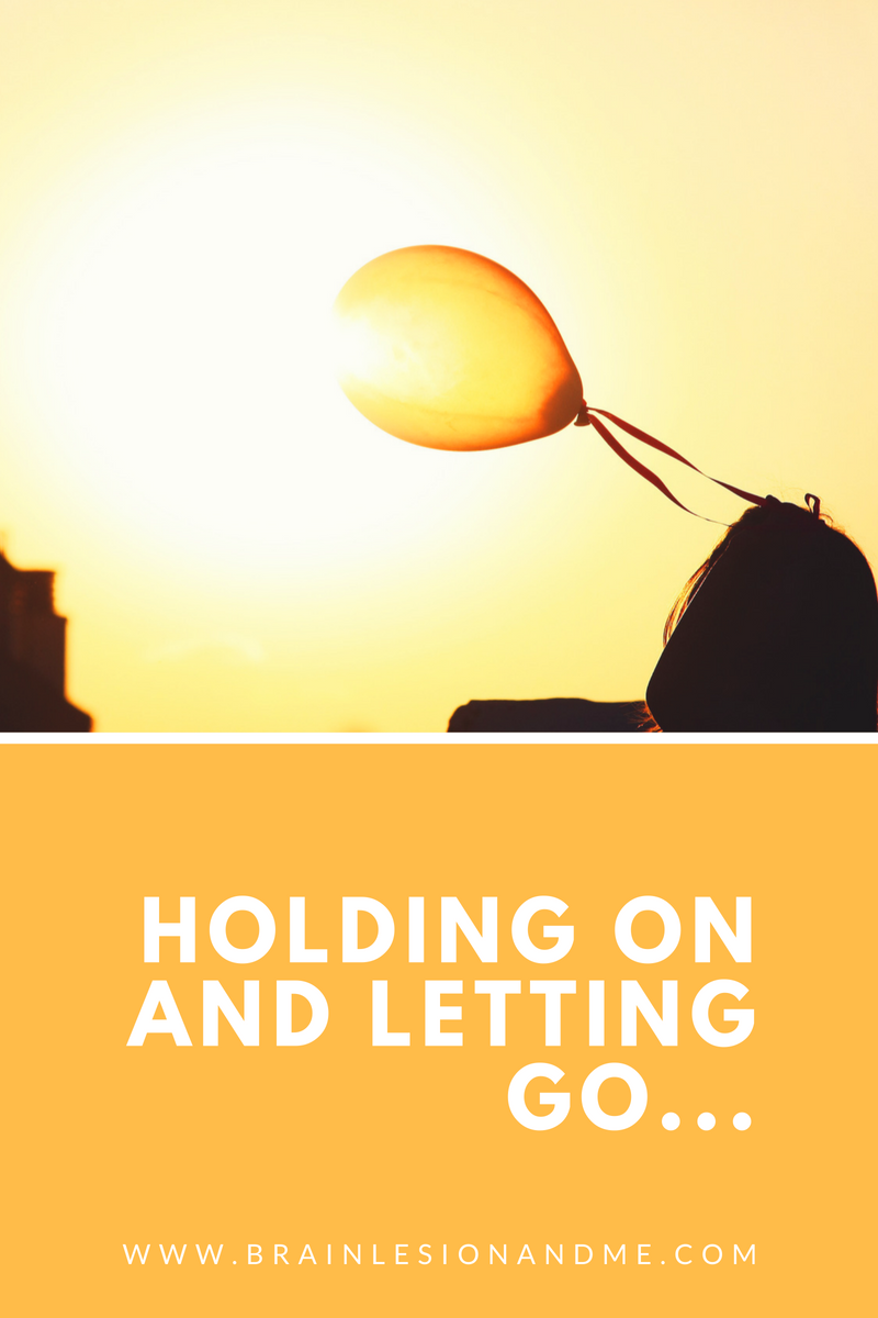holding on and letting go