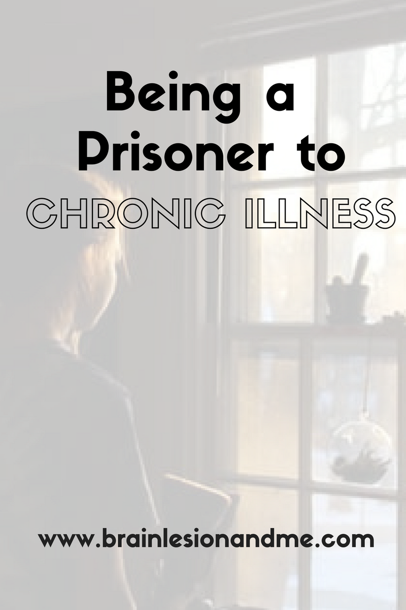 Original Cover for Being a Prisoner to Chronic Illness