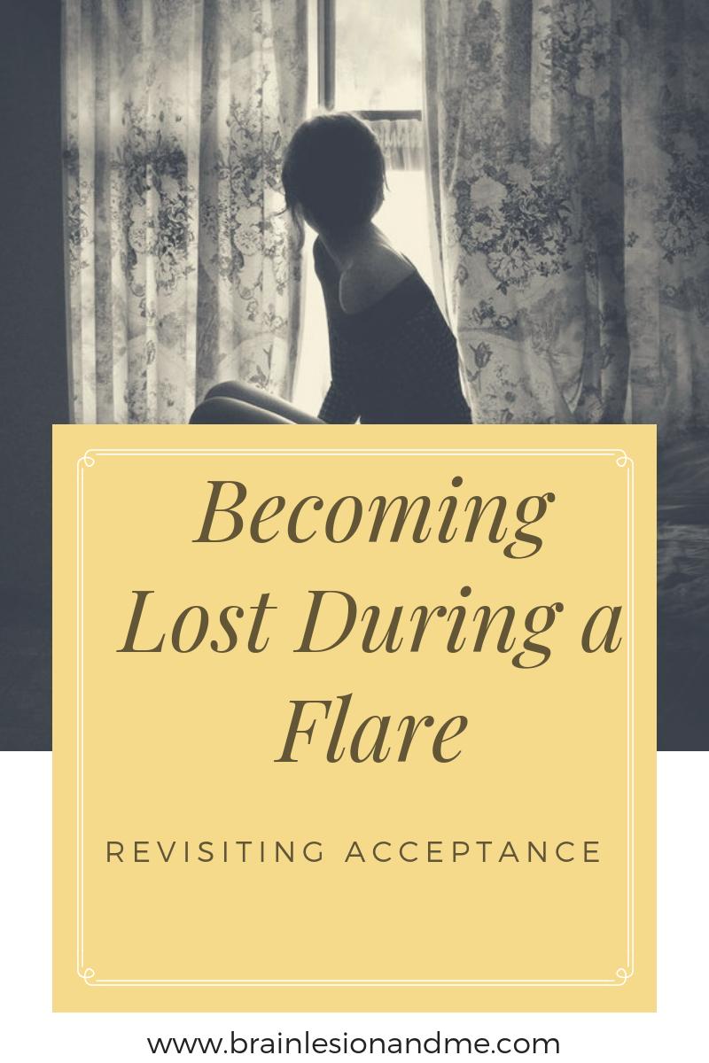 Becoming Lost During a Flare Blog Post