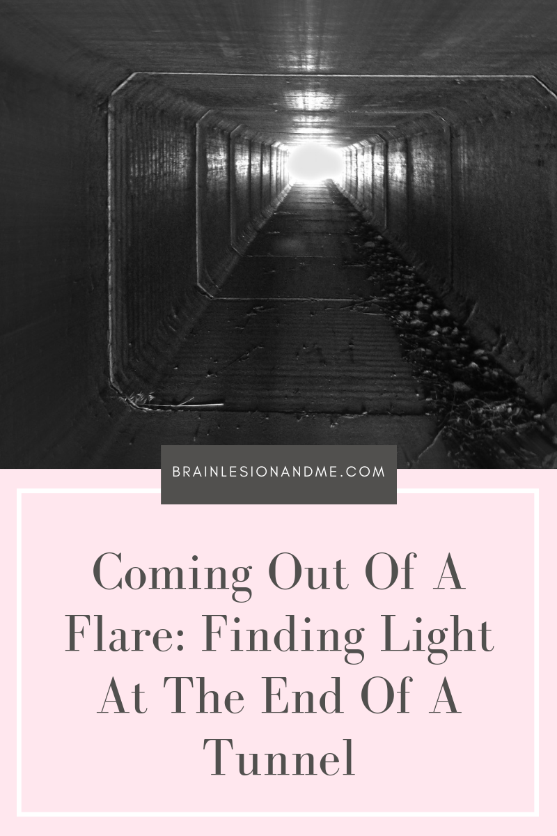 Coming Out Of A Flare: Finding Light At The End Of A Tunnel 