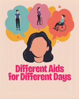 I don’t always use the same mobility aid every day,  because my body doesn’t work the same day every day. Different aids for different days, and all of them valid. 

#DynamicDisability #DifferentAidsForDifferentDays #BabeWithAMobilityAid #NotAllDisabilitiesLookTheSame #MobilityAids