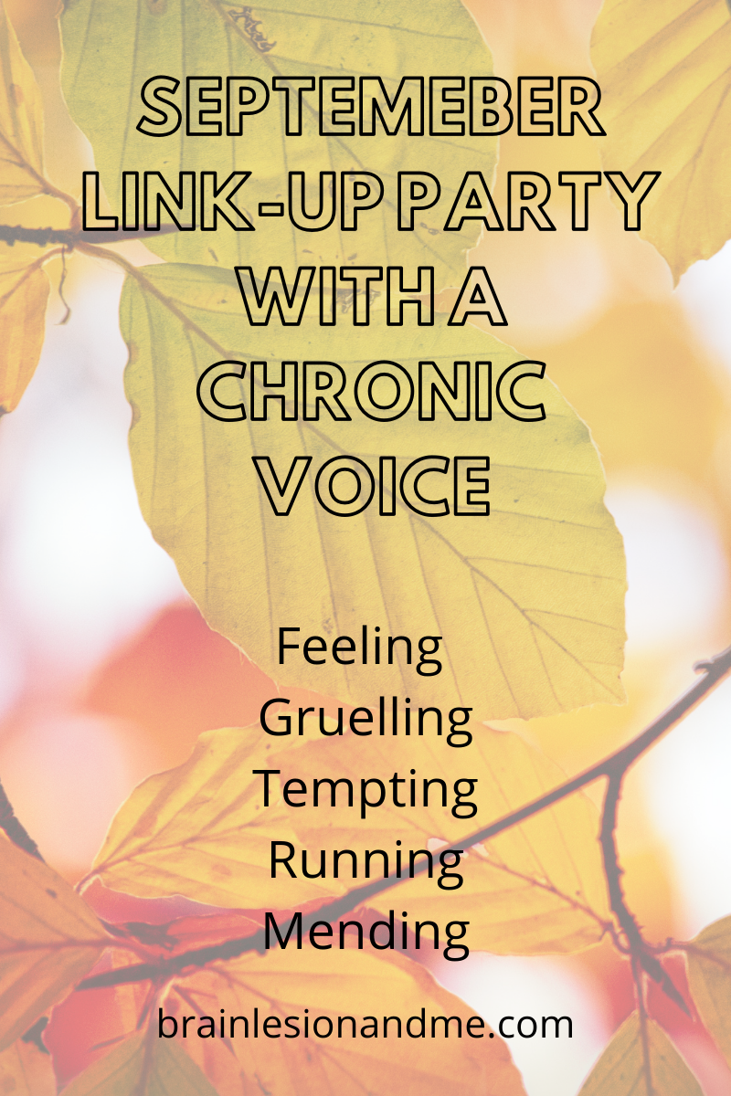 September Link-Up Party with A Chronic Voice