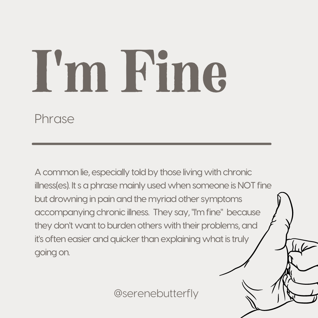 Definition of I'm Fine