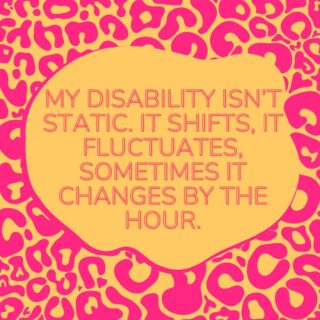 My disability isn’t static. 

Some days my body cooperates. Some days it doesn’t. Sometimes it changes by the hour. 

Living with a dynamic disability means constant negotiation - with energy, pain, balance, and trust. It means learning when to push, when to pause, and when to reach out without shame. 

Using mobility aids doesn’t mean I’m giving up. It means I’m adapting. 

And I’m not inconsistent or dramatic - I’m responding to a body that doesn’t stay the same. 

#ChronicIllness #ChronicPain #ChronicallyIll #DynamicDisability #MobilityAids
