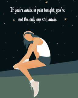 Nights like this can feel incredibly lonely. 

When the world is quiet and sleep won’t come, it’s easy to feel like you’re the only one still awake. 

But you’re not. 

#ChronicPain #Painsomnia #ChronicIllness #ChronicallyIll #NEISVoid